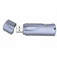 Silver Usb Hard Drive