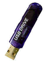 Purple USB Pen Drive